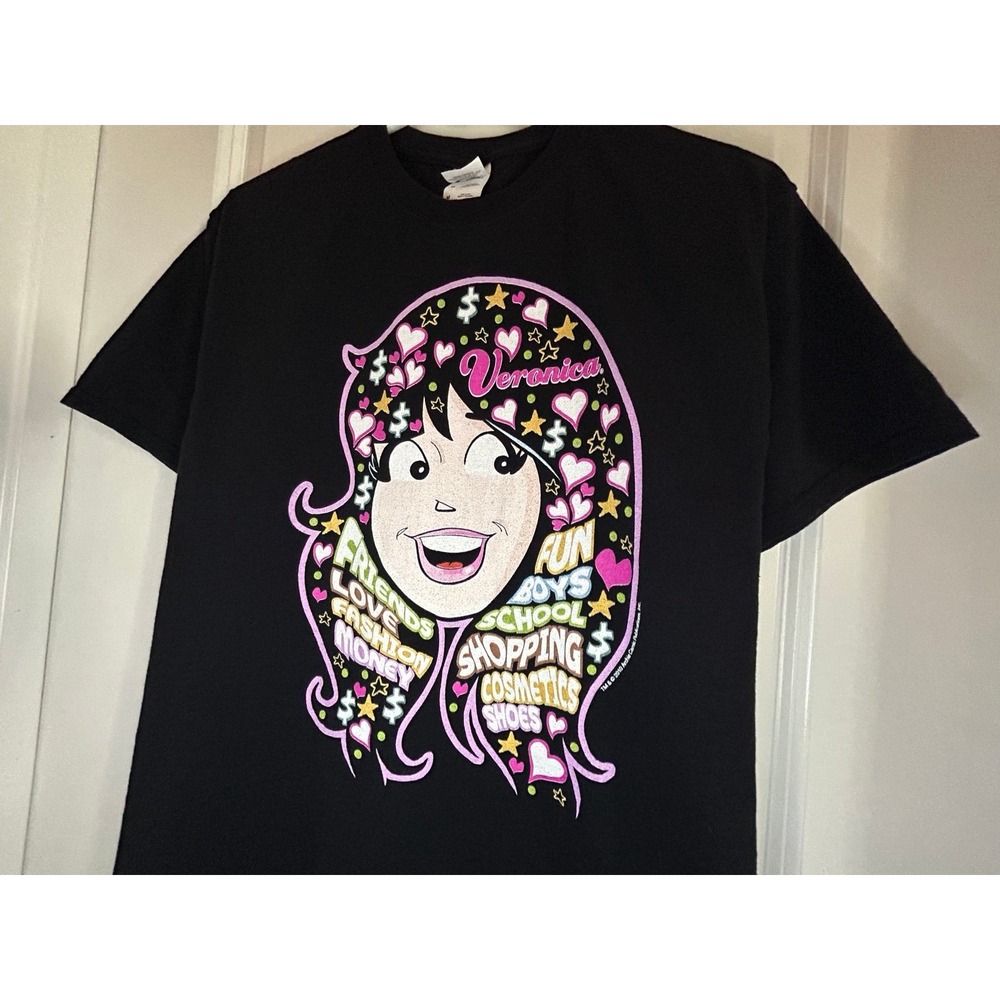 Vintage 2010 Archie Comic "Betty And Veronica" Comic Book Series Promo T-Shirt